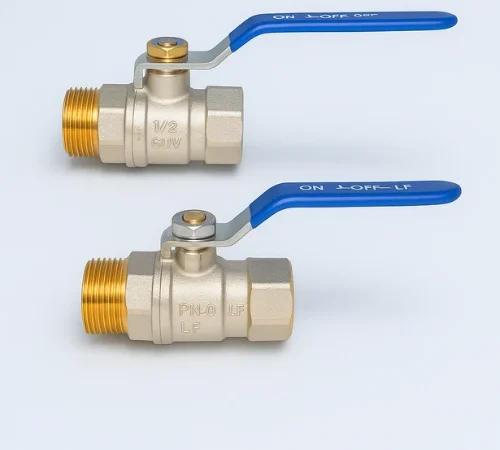 FORGED BRASS BALL VALVE - (M x F) / (M x M)