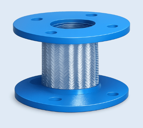 Rubber/MS/SS EXPANSION BELLOW FLANGED END