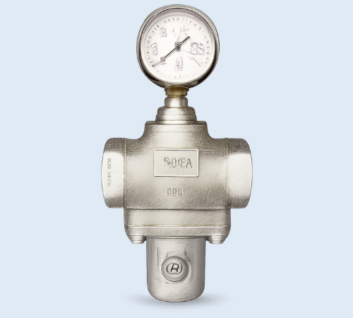 CF8 DIRECT ACTIVATED PRESSURE REDUCING VALVE, SDT SEMI PILOT DIAPHRAGM OPERATED