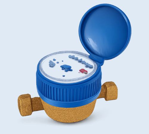 SINGLEJET DRY TYPE VANE WHEEL COLD AND HOT WATER METER